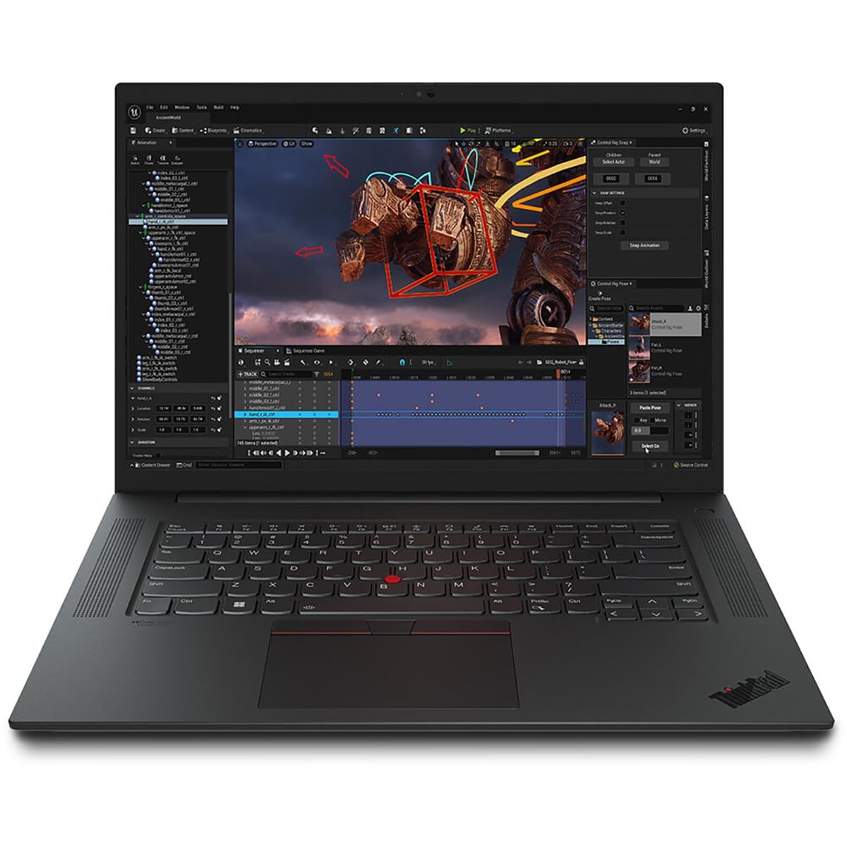 Lenovo ThinkPad P1 Gen 6 16” 4K UHD+ OLED Touchscreen, i7-13800H