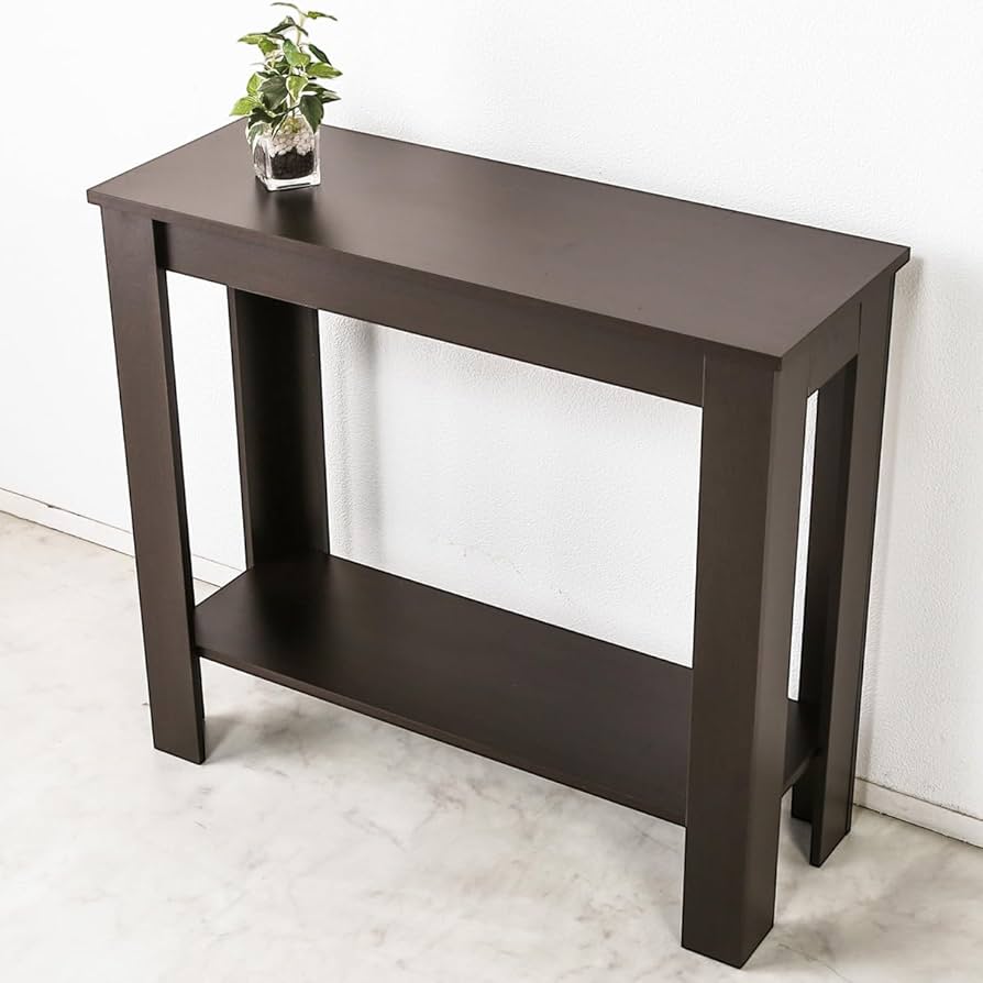 Amazon｜システムK コンソールテーブル エントランス 幅80×奥行29.8×高