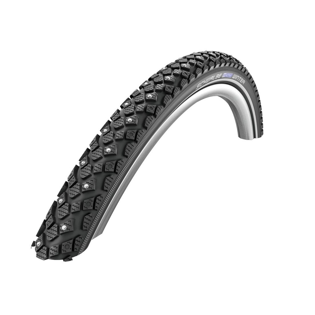 Schwalbe Unisex's Winter K-Guard Bicycle Tyre, Black, 700x30c