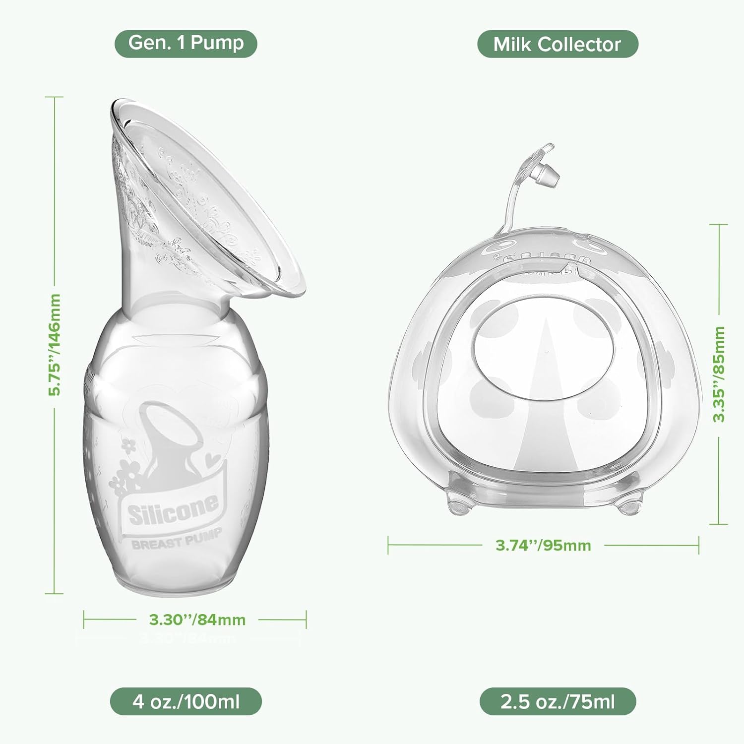 haakaa Manual Breast Pump & Baby Nail File