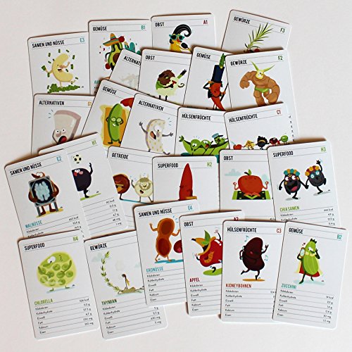 Preisvergleich Produktbild Alles vegan - das Quartett-Kartenspiel für Veganer und Vegetarier.