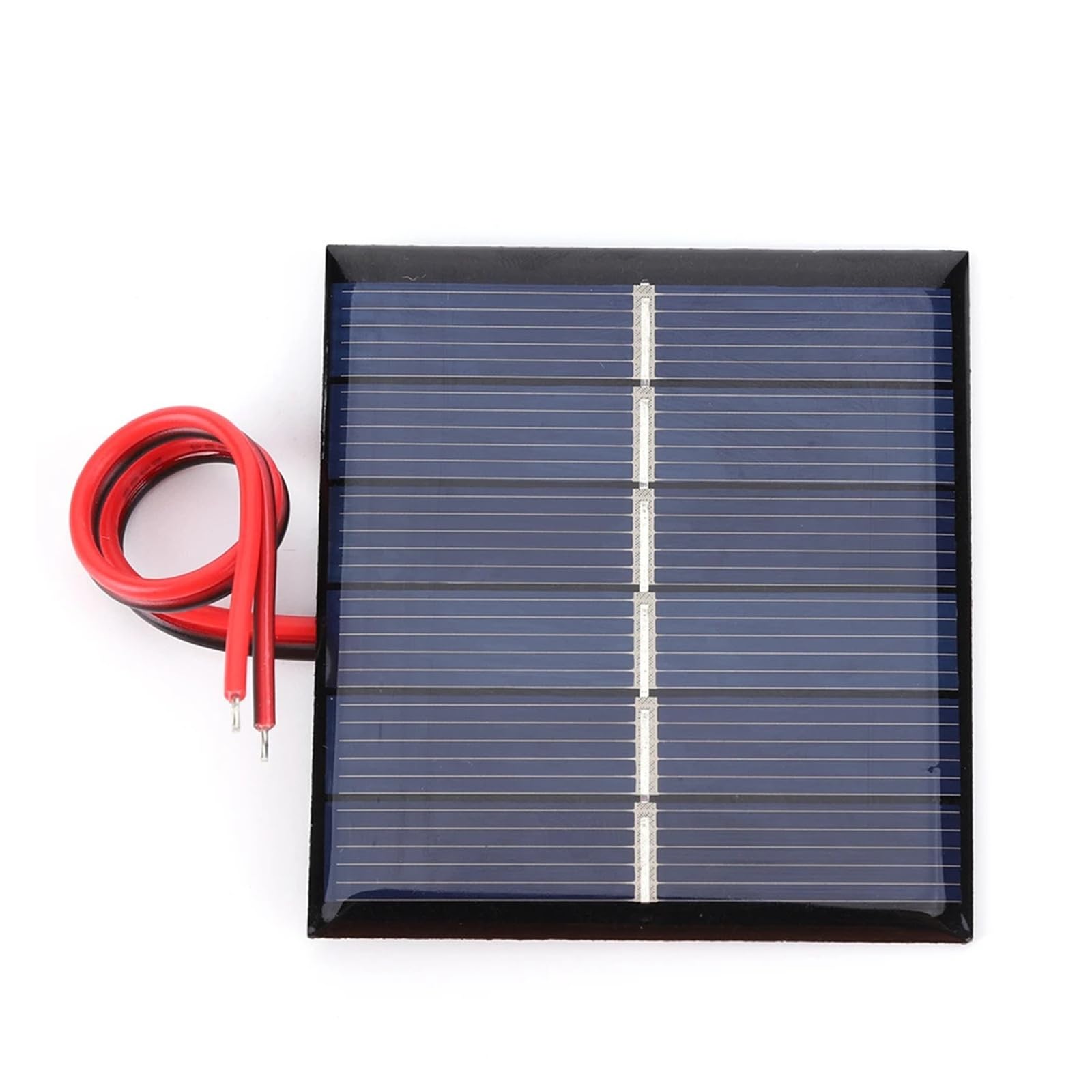 0.55W 3V Small Solar Panel with Cables Solar Epoxy Solar Panel Module Photovoltaic Cell for Solar Light