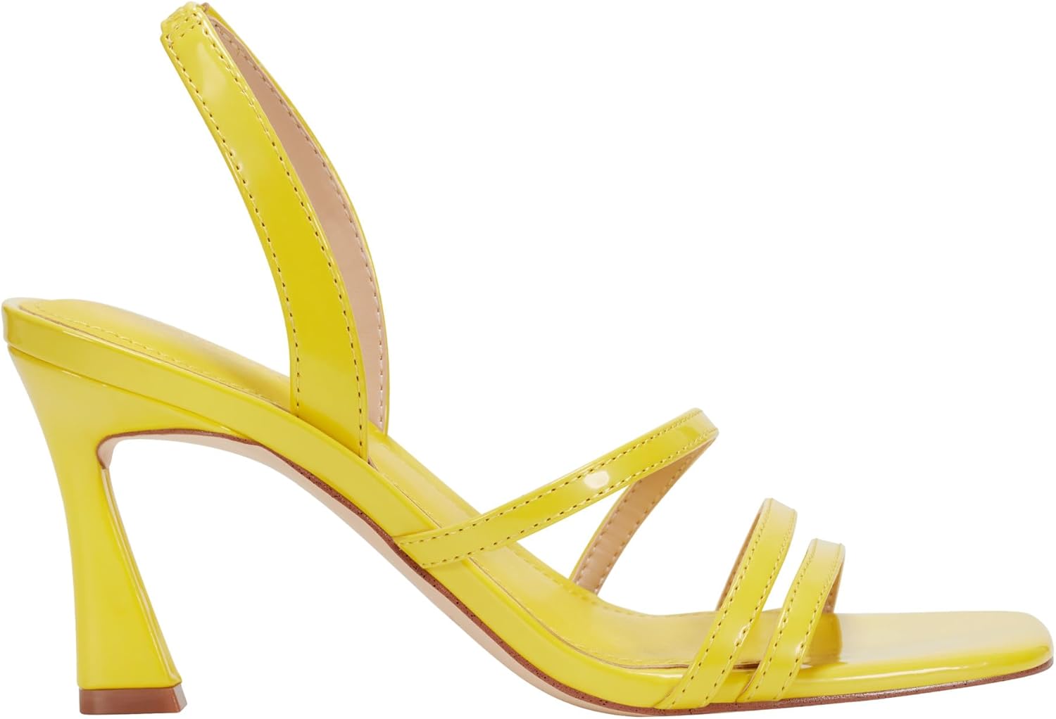 Marc Fisher Women's Nalina Heeled Sandal, Yellow 701, 8.5 - Image 6