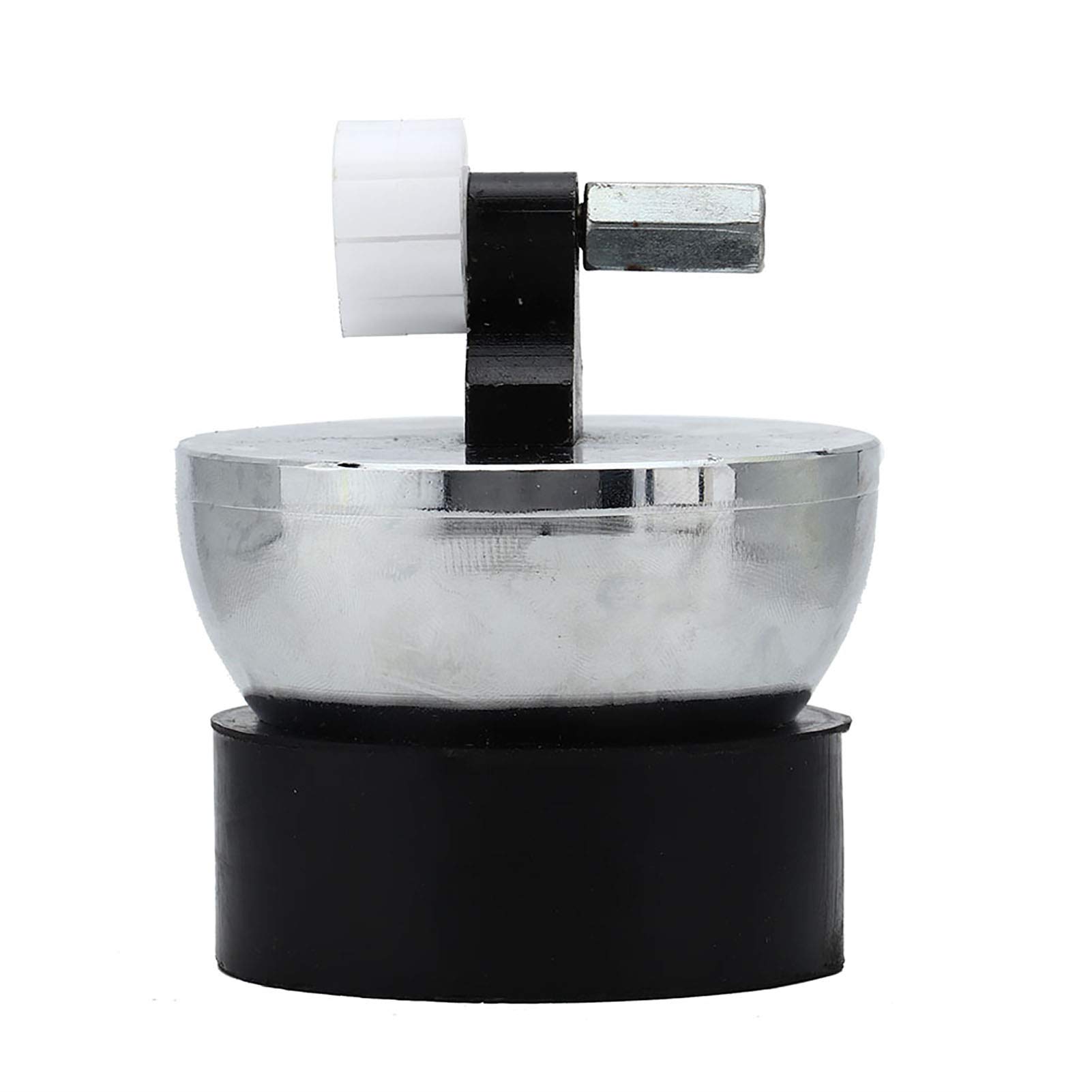 WUGHVS Kit profesional de herramientas con abrazadera para anillos, abrazadera para engaste de joyas con múltiples matrices redondas para el diseño, reparación y grabado de anillos, base (Estilo C)