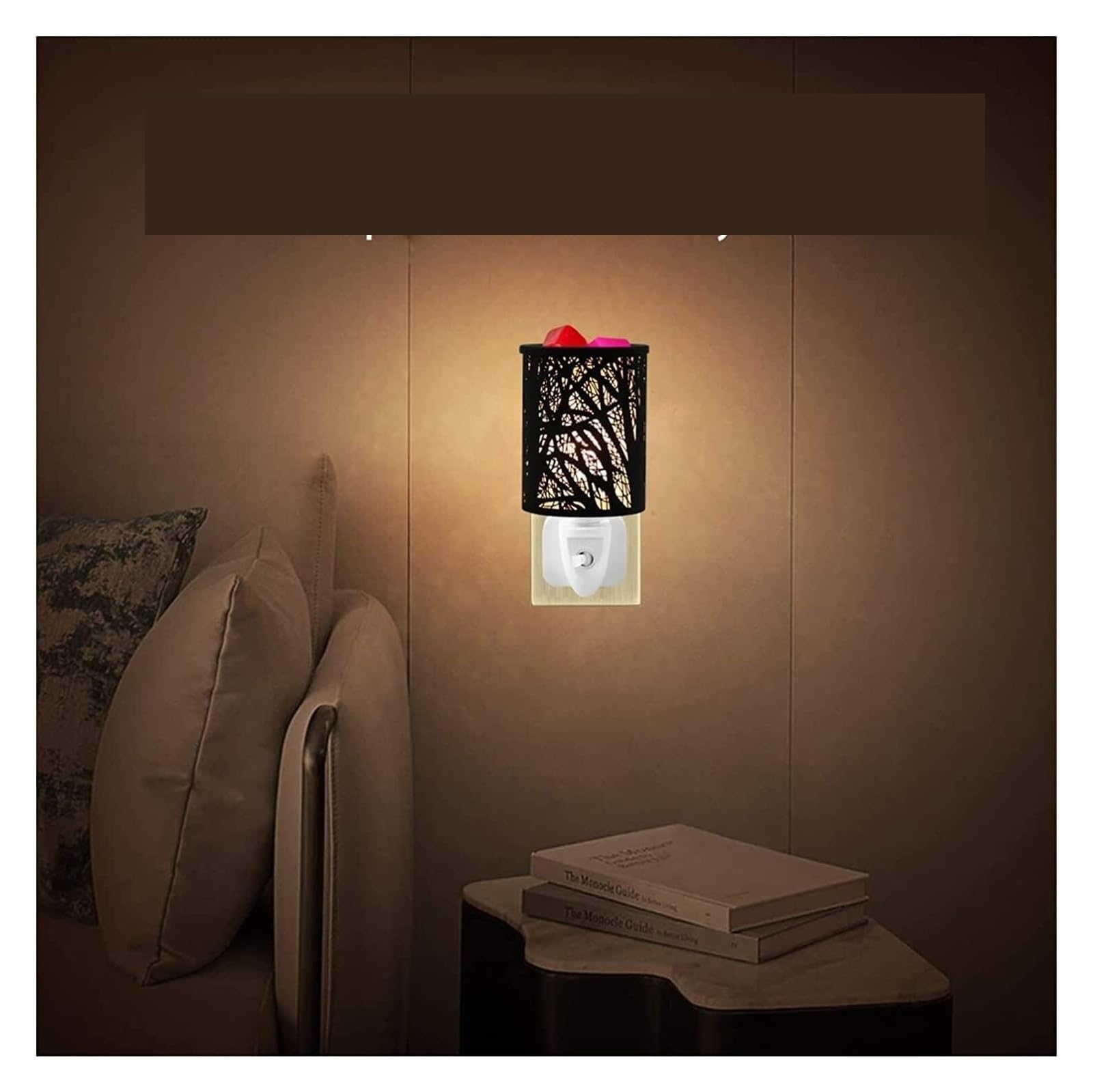 Lampada scaldacandele, lampada scaldacandele creativa in metallo, lampada a cera fusa con spina, lampada a candela for aromaterapia con olio essenziale, for la decorazione della camera da letto di cas