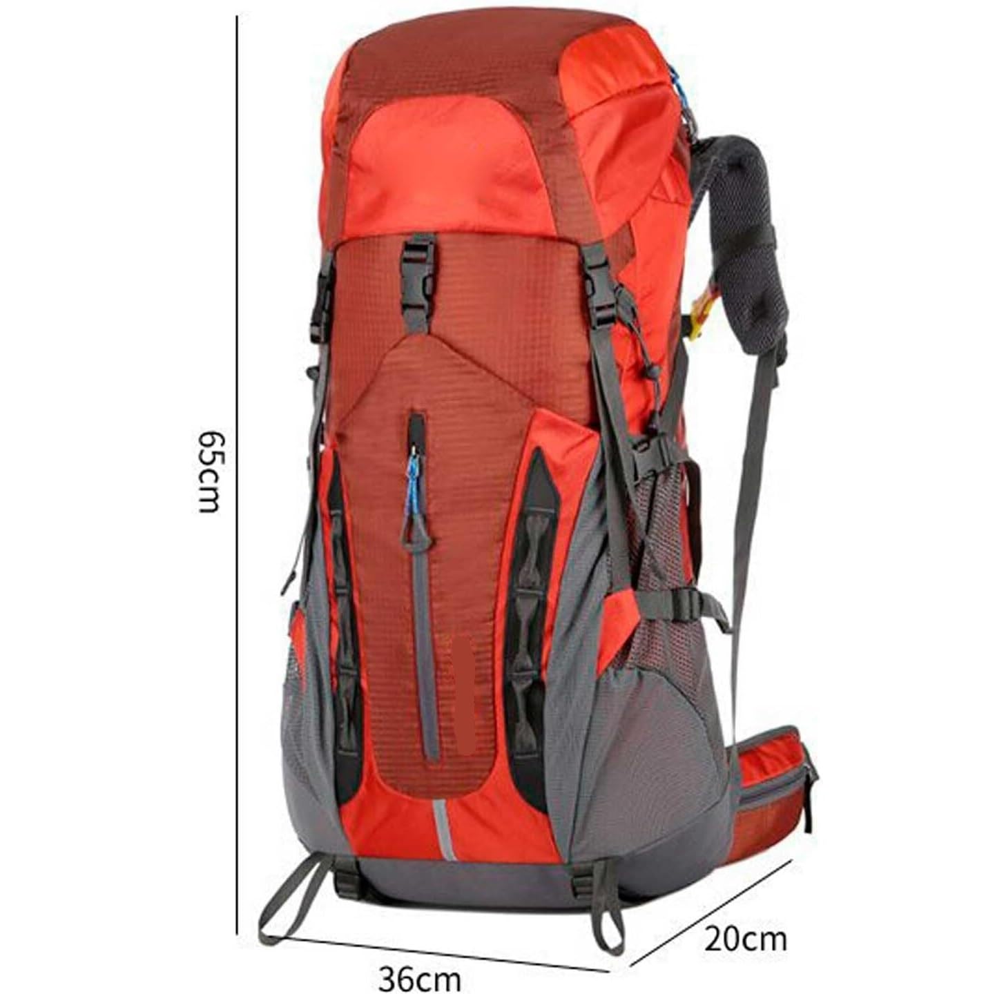自製Dyneema登山リュック60L超軽680g ふざけん