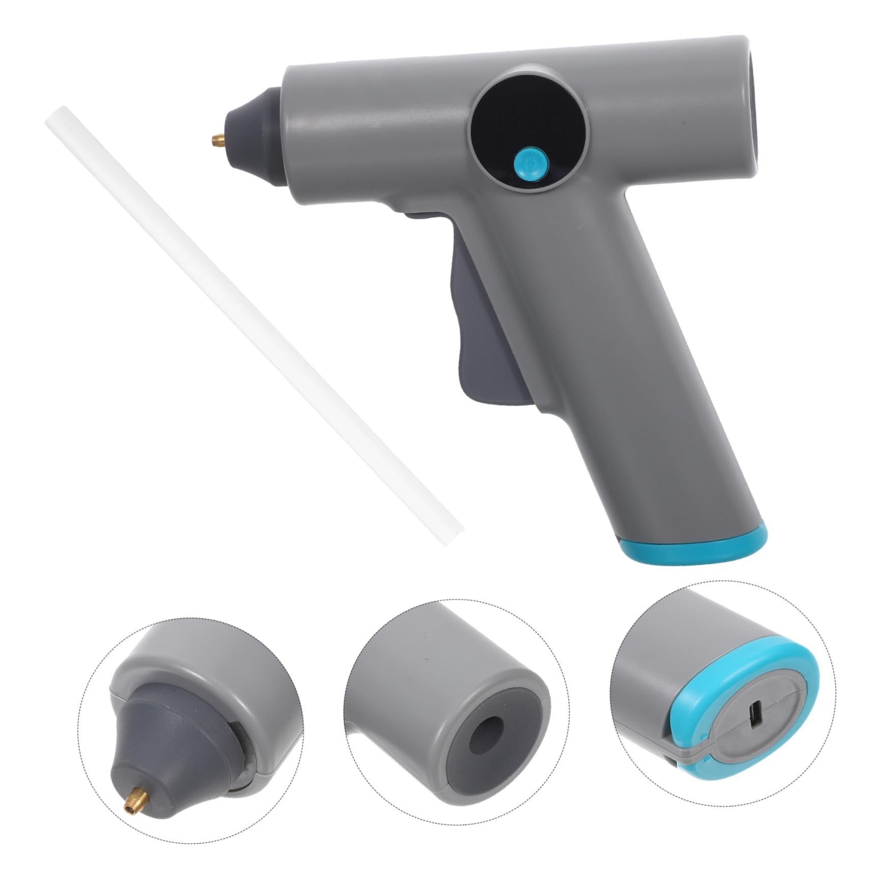 Pistola per Colla a Caldo Elettrica Cordless Compatta