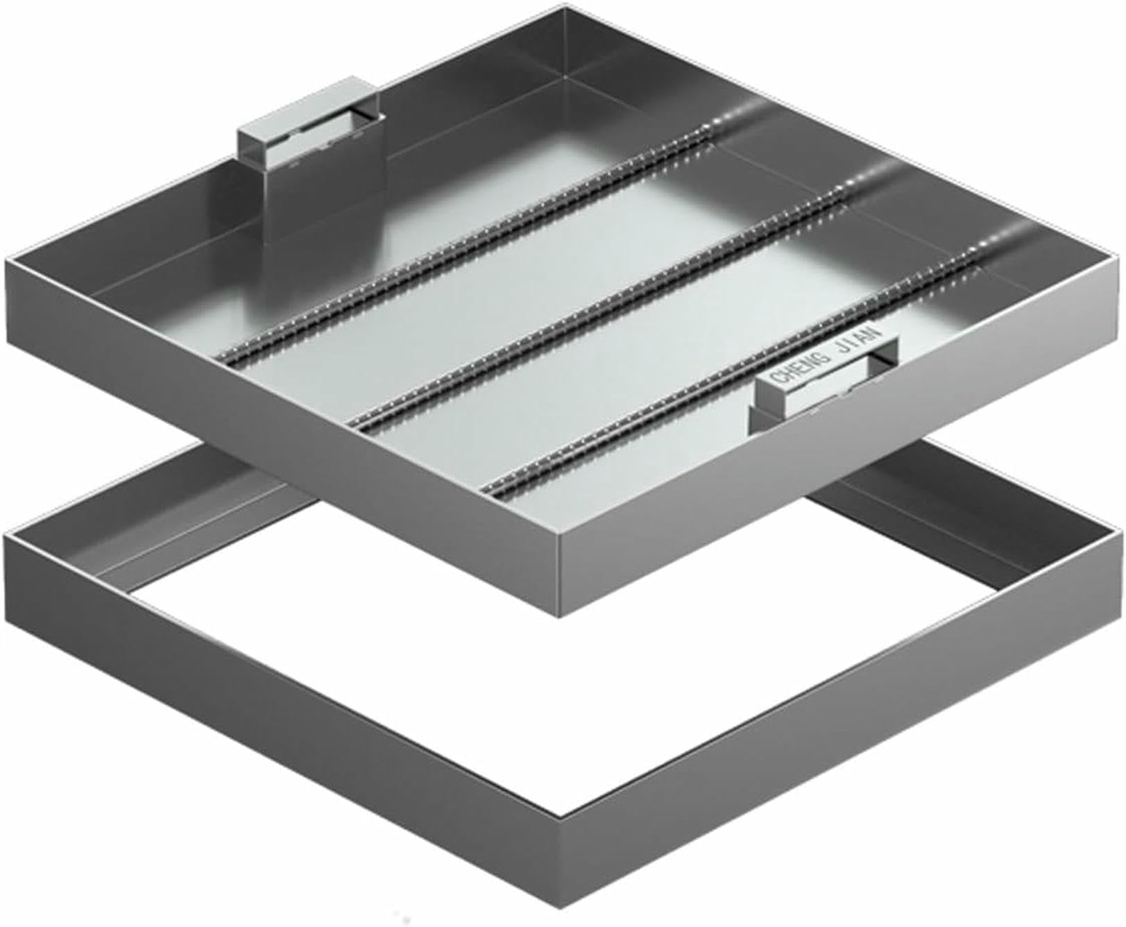 Couvercle de trou d'égout invisible pour éliminer les regards inesthétiques
