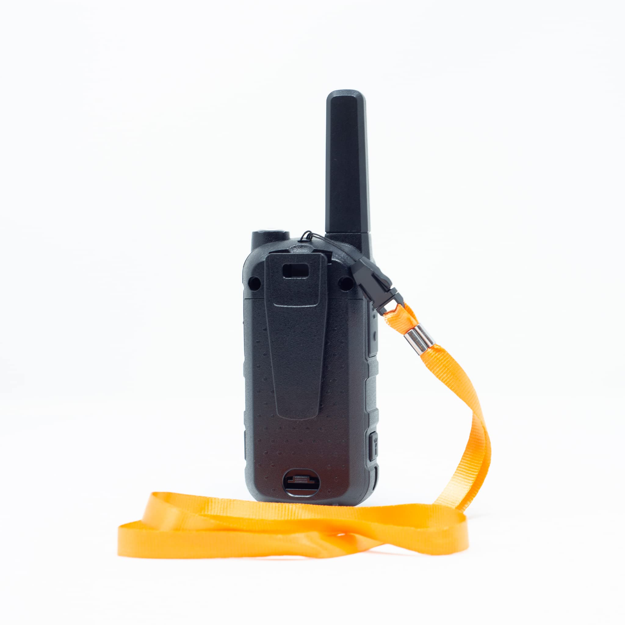 YDC TECH Pofung CT23-GF1 Walkie Talkie FRS Handheld Rechargeable Two Way Radio 22 Channel VOX (2 Pack) NOAA Built-in (Classic Black)