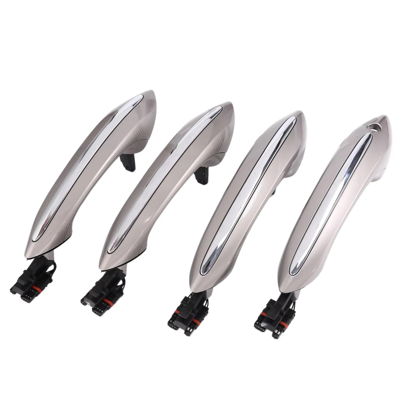 Leryycx One Color With A Clasp Compatible With For F10 2009 2010 2011 2012 2013 2014 2015 2016 51217231931 Champagne Outer Outside Exterior Keyless Entry Door Handle