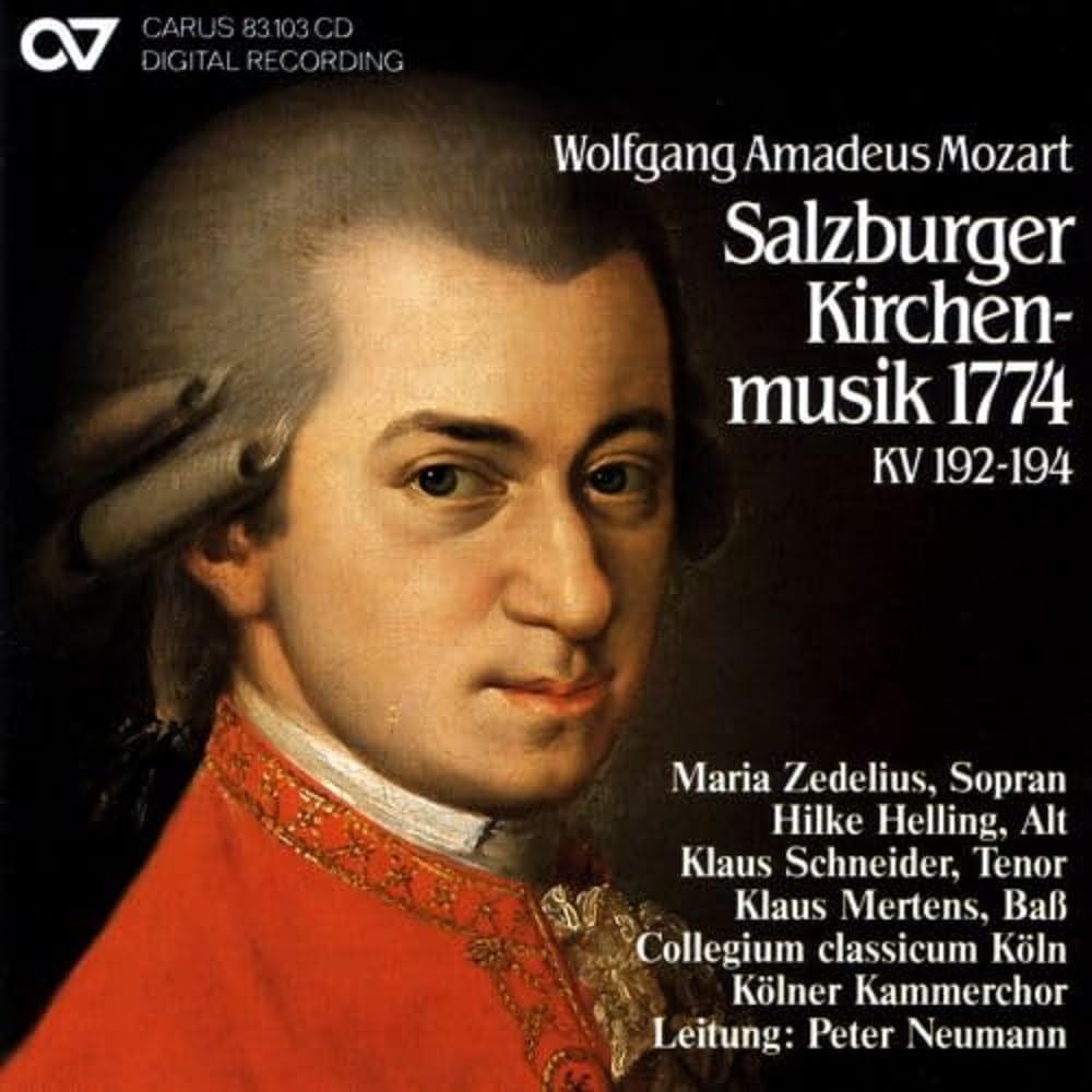 Wolfgang Amadeus Mozart: Salzburg Church Music 1774