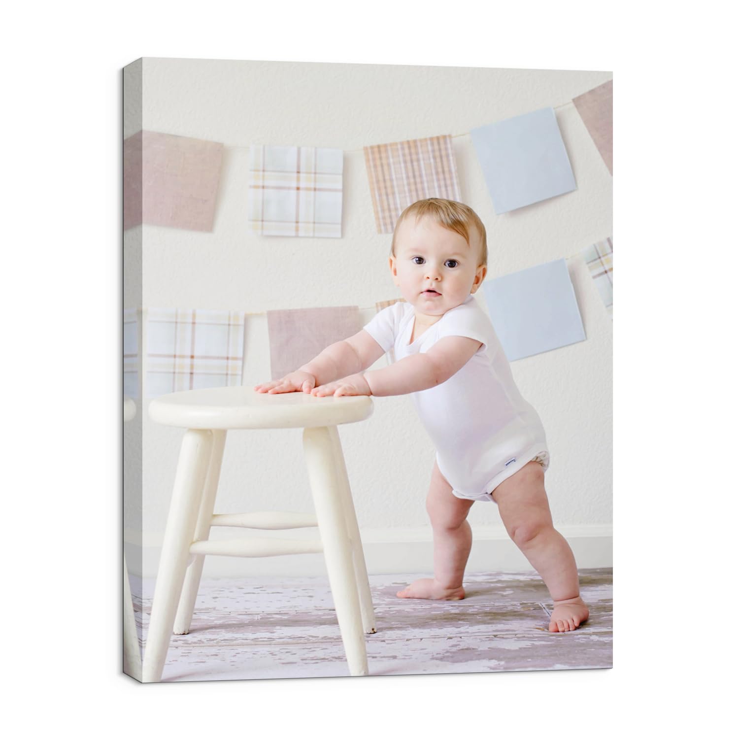 HomeLifairy Lienzos Personalizados con Foto,Cuadro Personalizado con Foto,Impresión En Lienzo Montado Sobre Marco De Madera,Regalo Foto Personalizada – 15x20cm