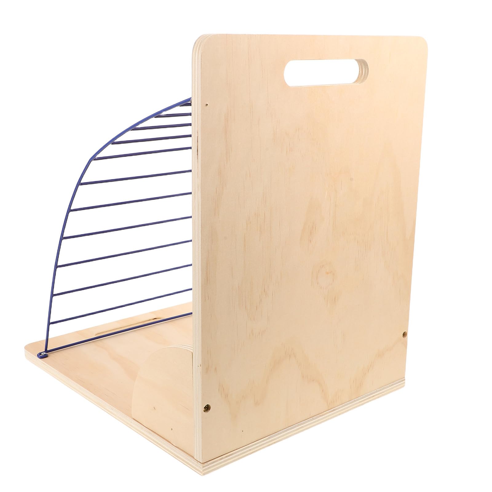 Organizador de Archivos de Madera y Metal de 12 Niveles para Escritorio