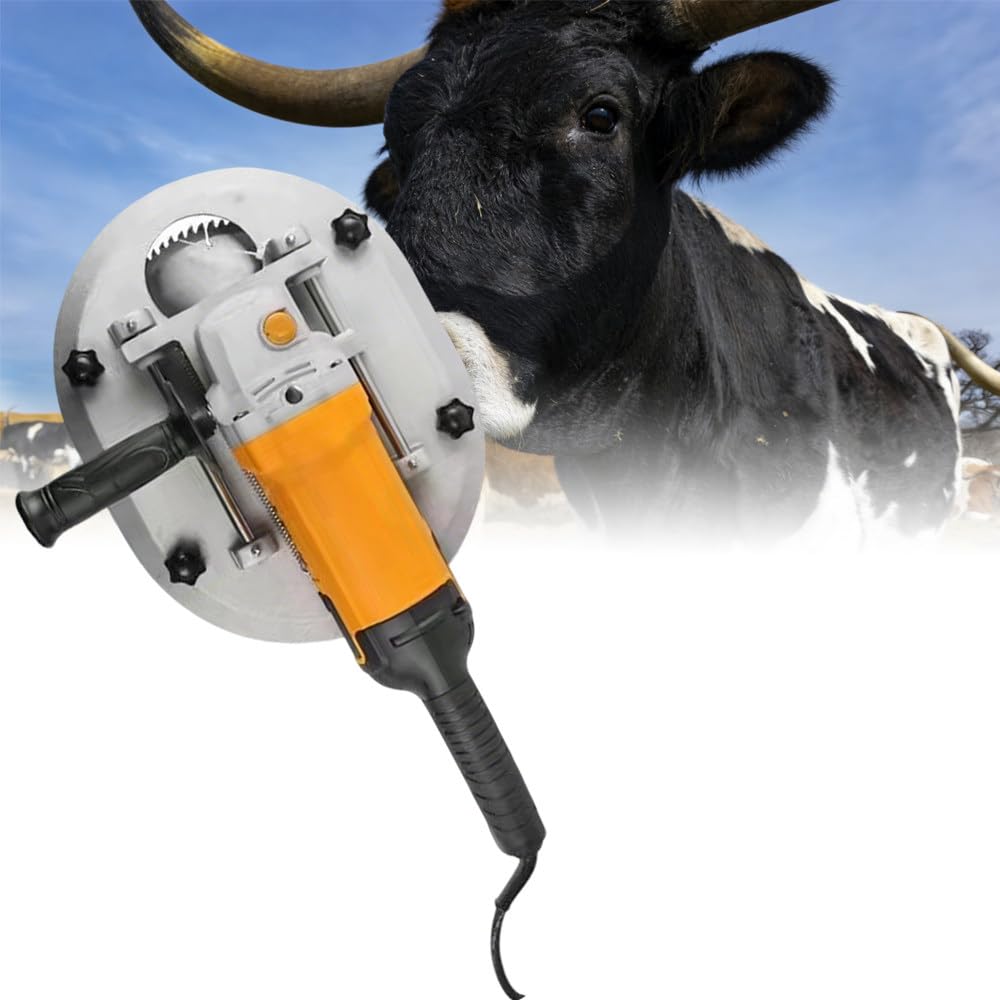 Machine de découpe de cornes rapide avec lame en acier 1700W