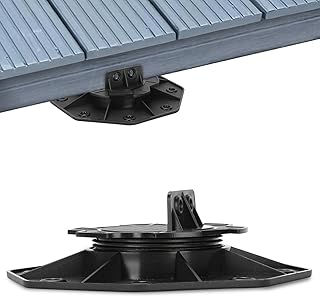 20 Stück Stelzlager Höhenverstellbar, 18-30mm Stellfuss Plattenlager, sind perfekt für WPC, Holzunterkonstruktionen, Terrassendielen-Unterkonstruktion Holz