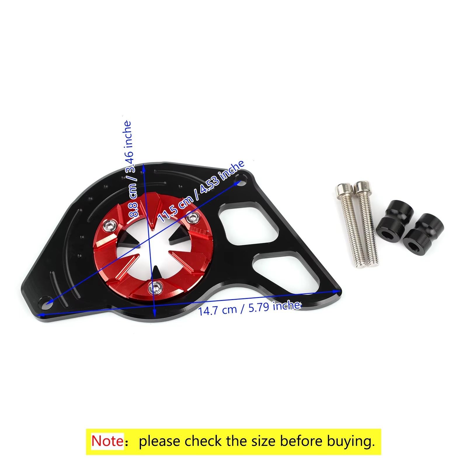 Cubierta De Piñón Delantero Motocicleta Para Grom Para MSX125 MSX125SF Cubierta de piñón Delantero | Previene arañazos y abolladuras causadas por piedras voladoras y sirve como componente protector.