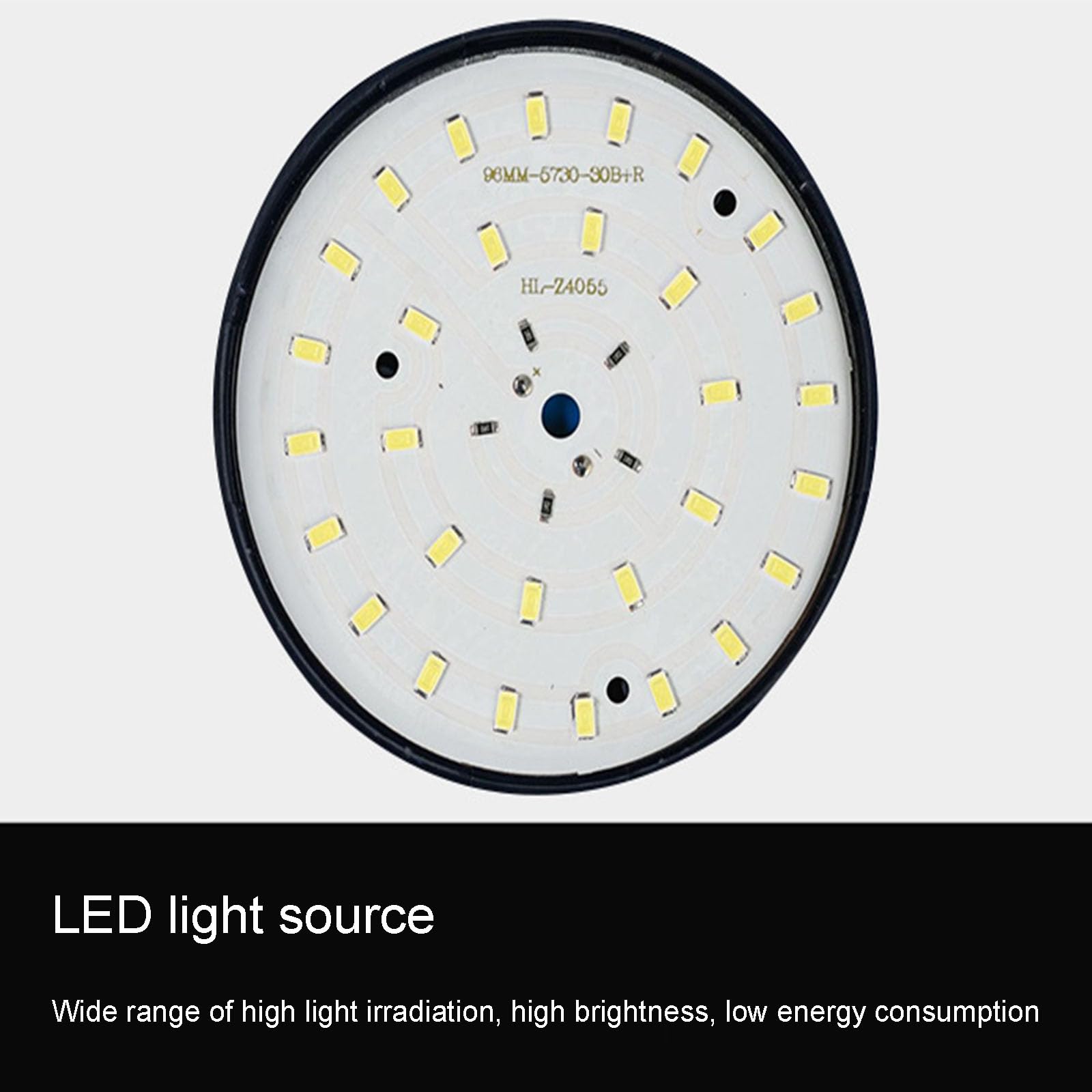Oświetlenie kempingowe LED, światło o szerokości 100 m², niekończące się ściemnianie, podwójne szybkie ładowanie USB, widoczna moc, wysoka jasność i oszczędność energii, wieloscenowe oświetlenie