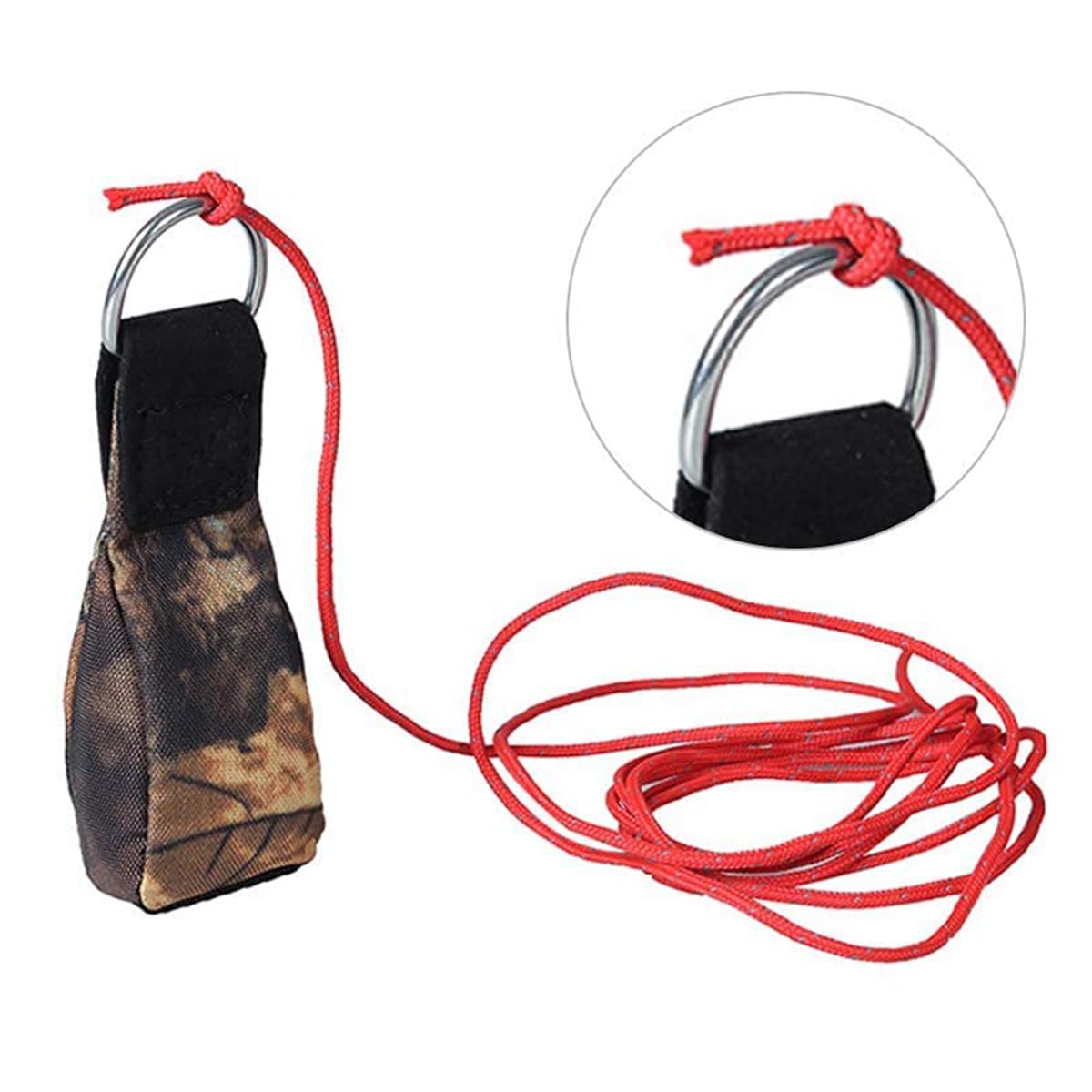 Sarini 1 x Sac de Poids à Lancer-Escalade, spéléologie, Outil de Lancer de Corde, Sports de Plein air, Sacs à Lancer d'arbres et de Roches pour l'escalade