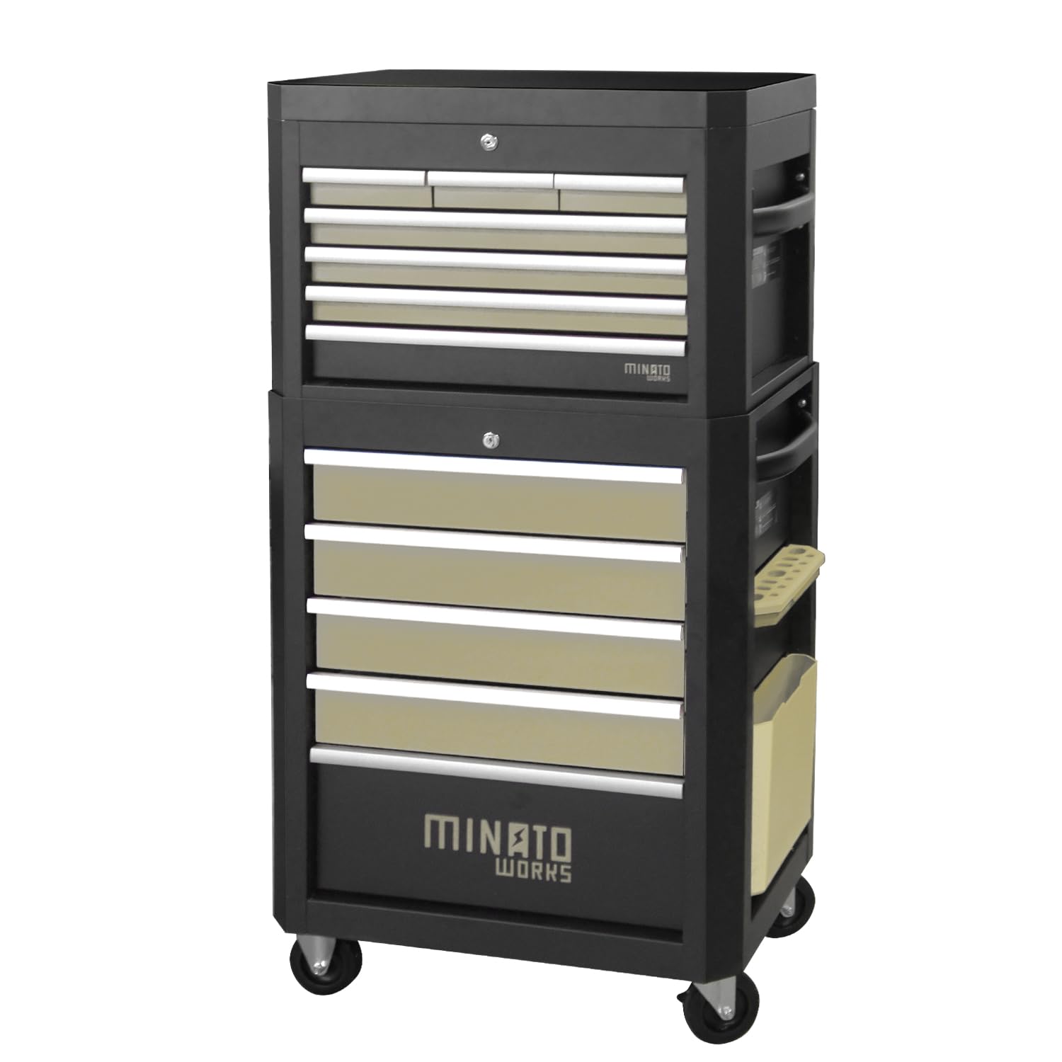 Amazon.co.jp: ミナトワークス 高耐久型 ローラーキャビネット＋