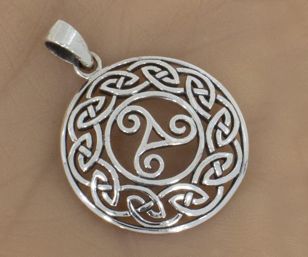 AFP Anhänger Triskel keltischer Schmuck 925 Sterling Silber AS-635