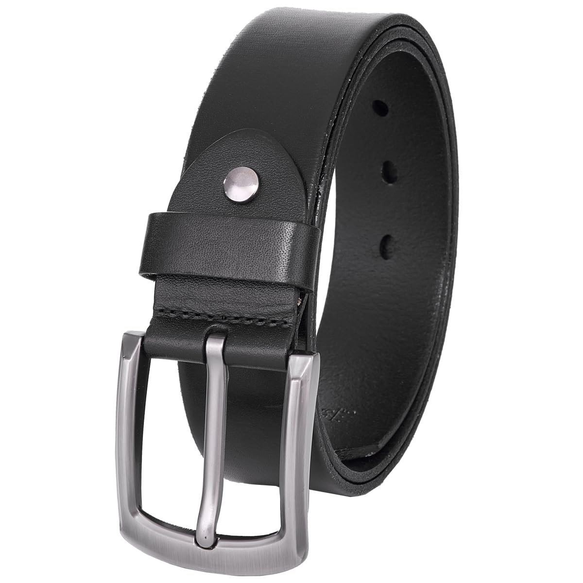 TOPBELT Gürtel Herren aus Echtleder Ledergürtel 38mm | Jeansgürtel für Männer | Mit Geschenkbox