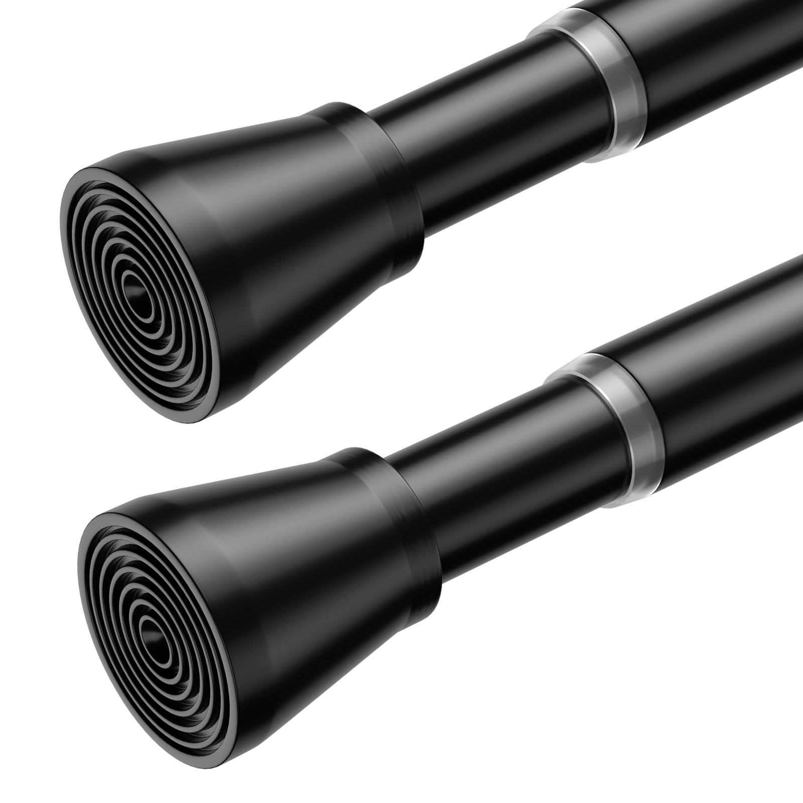 Photo 1 of Fvonzn 2-Pack Tension Curtain Rods