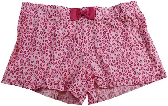 Jenni By Jennifer Moore Juniors Pink Ruffle-Hem Pajama Shorts L