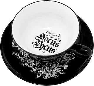 Killstar Hocus Pocus Coffee Tea Magic Witches Cocoa Teacup an Saucer