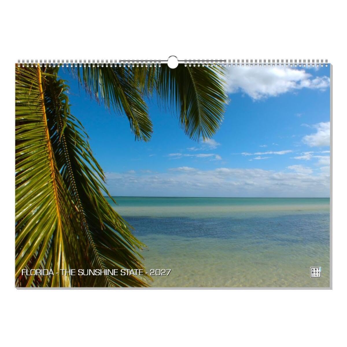 artboxONE Kalender 2027 FLORIDA - THE SUNSHINE STATE Wandkalender A2 2027 Reise/Strand und Meer
