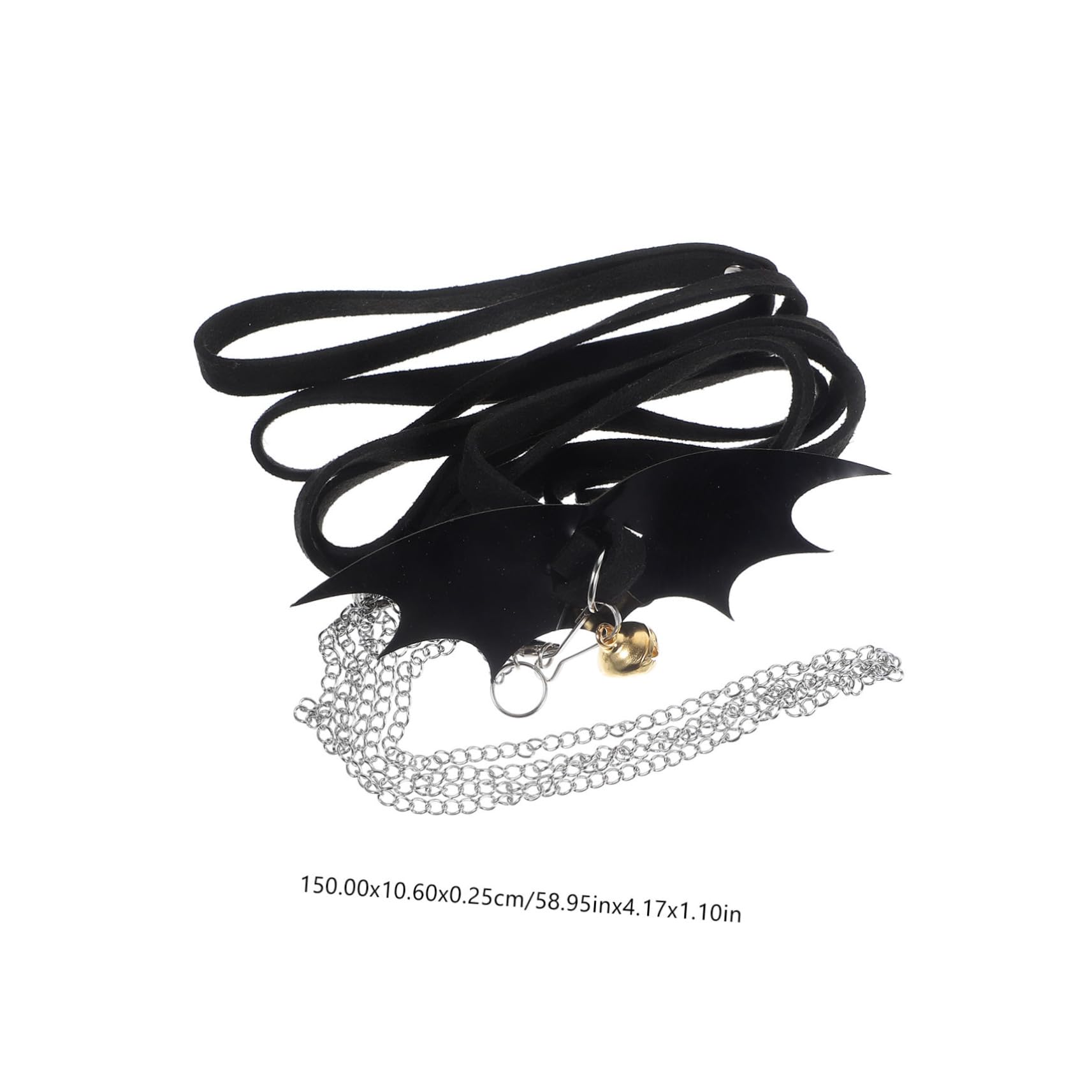 Hohopeti Turtle Wing Design Harness Strap Leash Adjustable Control Rope for Turtles Reptiles Lightweight Bite Chest Collar for Outdoor Walking Black S