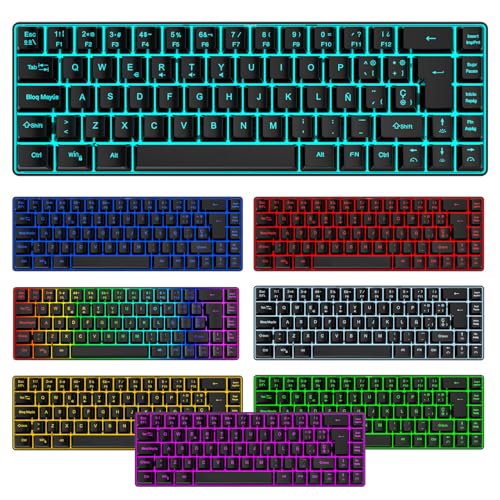 Teclado Mecánico Gamer Zunated6ey0sf7-11 USB miniatura 2