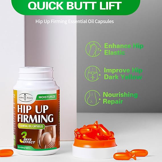 AICHUN BEAUTY Hip Up Firming Essential Oil Capsules 90pcs