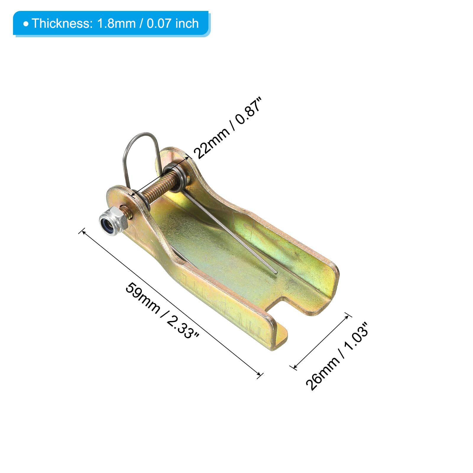 Le Noir)Ancrage De Crochet De Remorquage Crochet De Remorque En Métal Pour - Auto