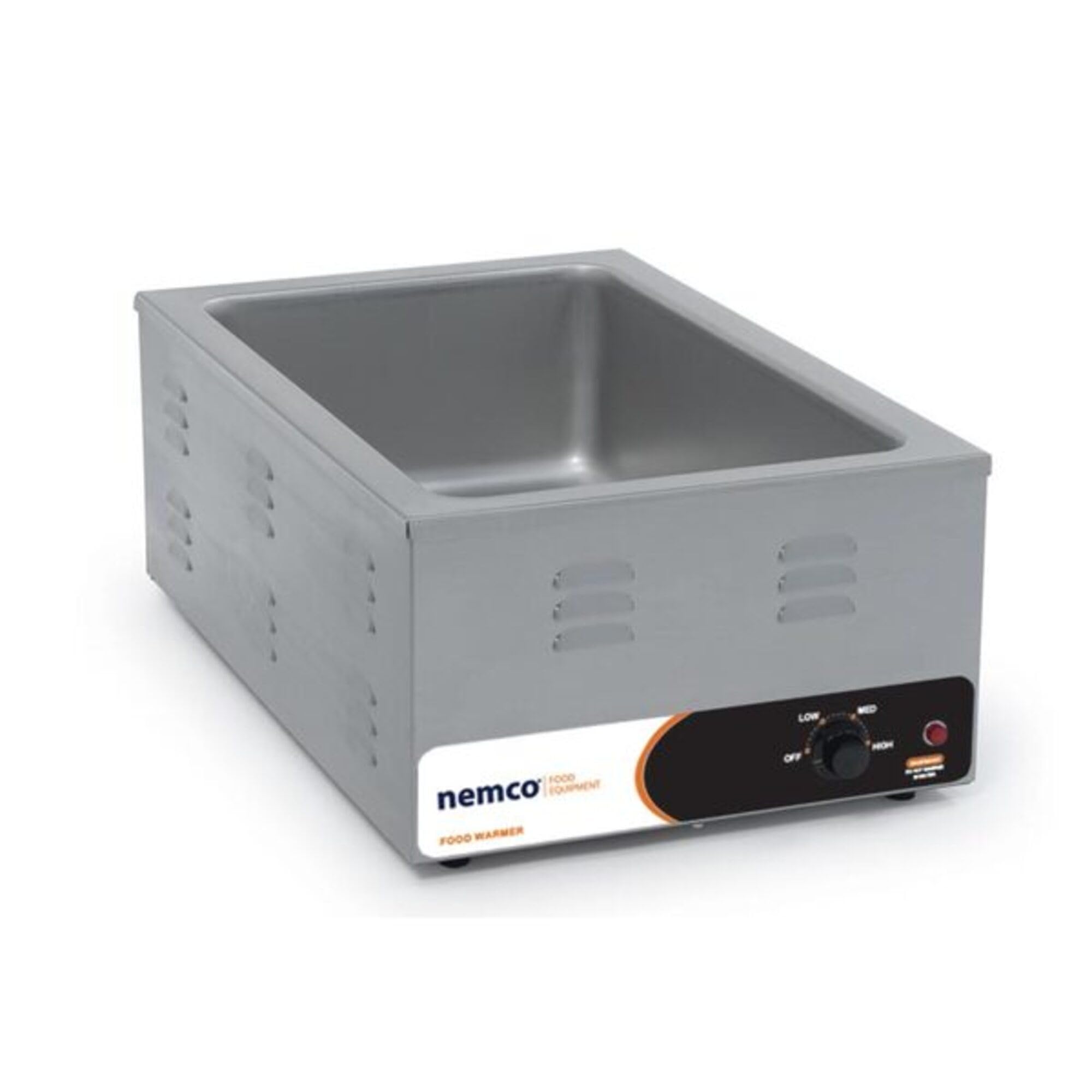 Nemco 6055A-43 (4) 1/3 Size Pan Wet Food Warmer | 1500 Watts