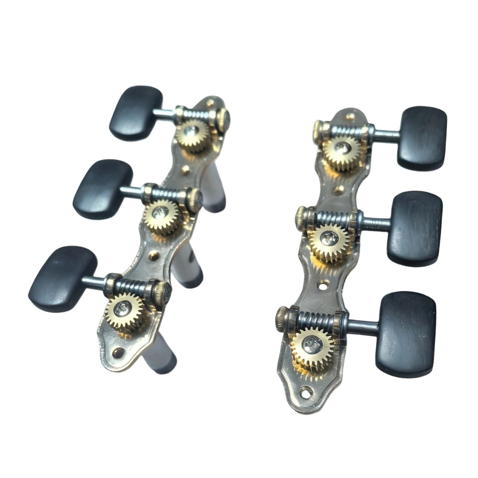 Professionelle Gitarren stimmwirbel Klassische Gitarren Stimmmaschinen Universal Pegs Zahnräder Aus Reinem Kupfer Zubehör Einfach Zu Installieren(Gold)