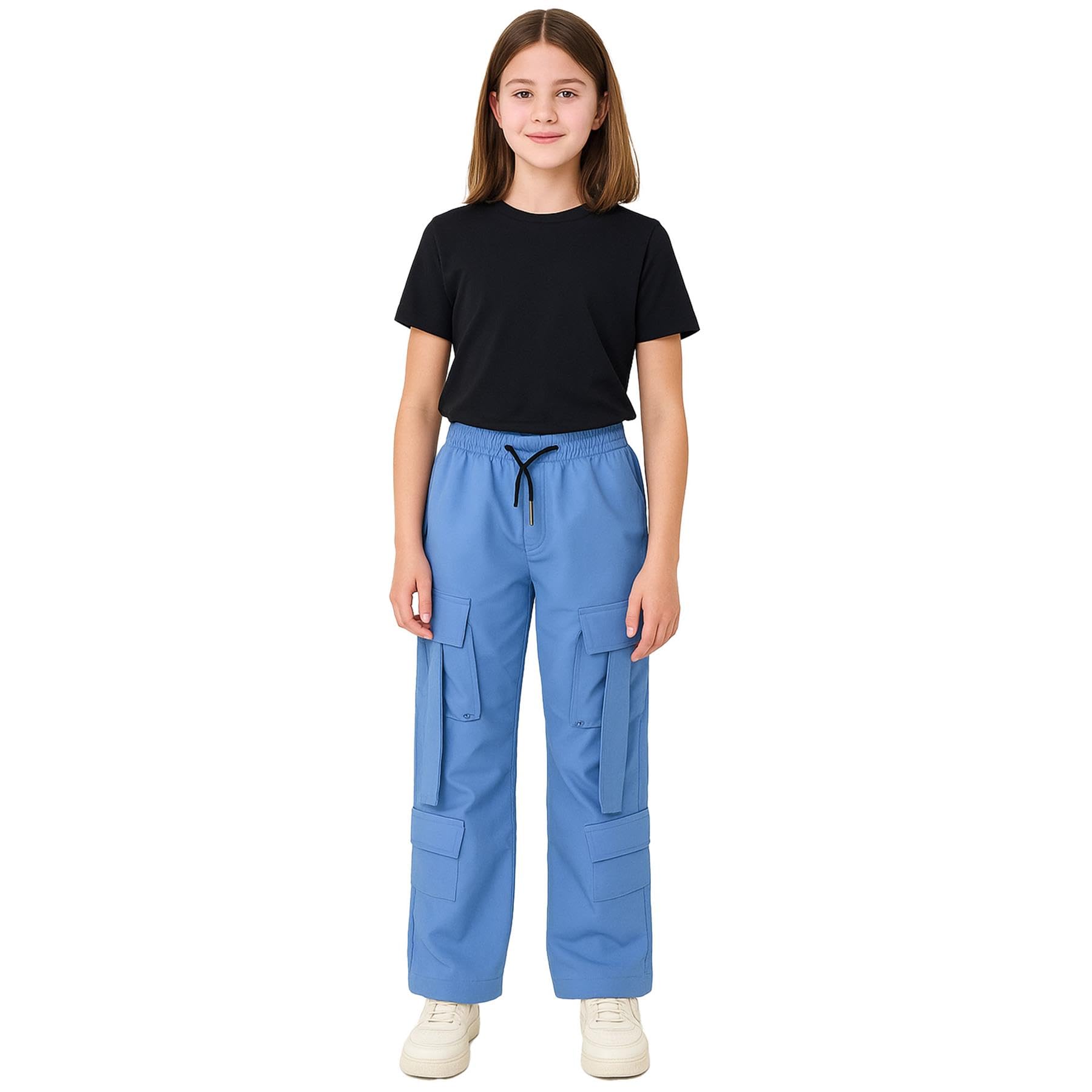 Z8 kids regular cargo broek Cooper donkerblauw