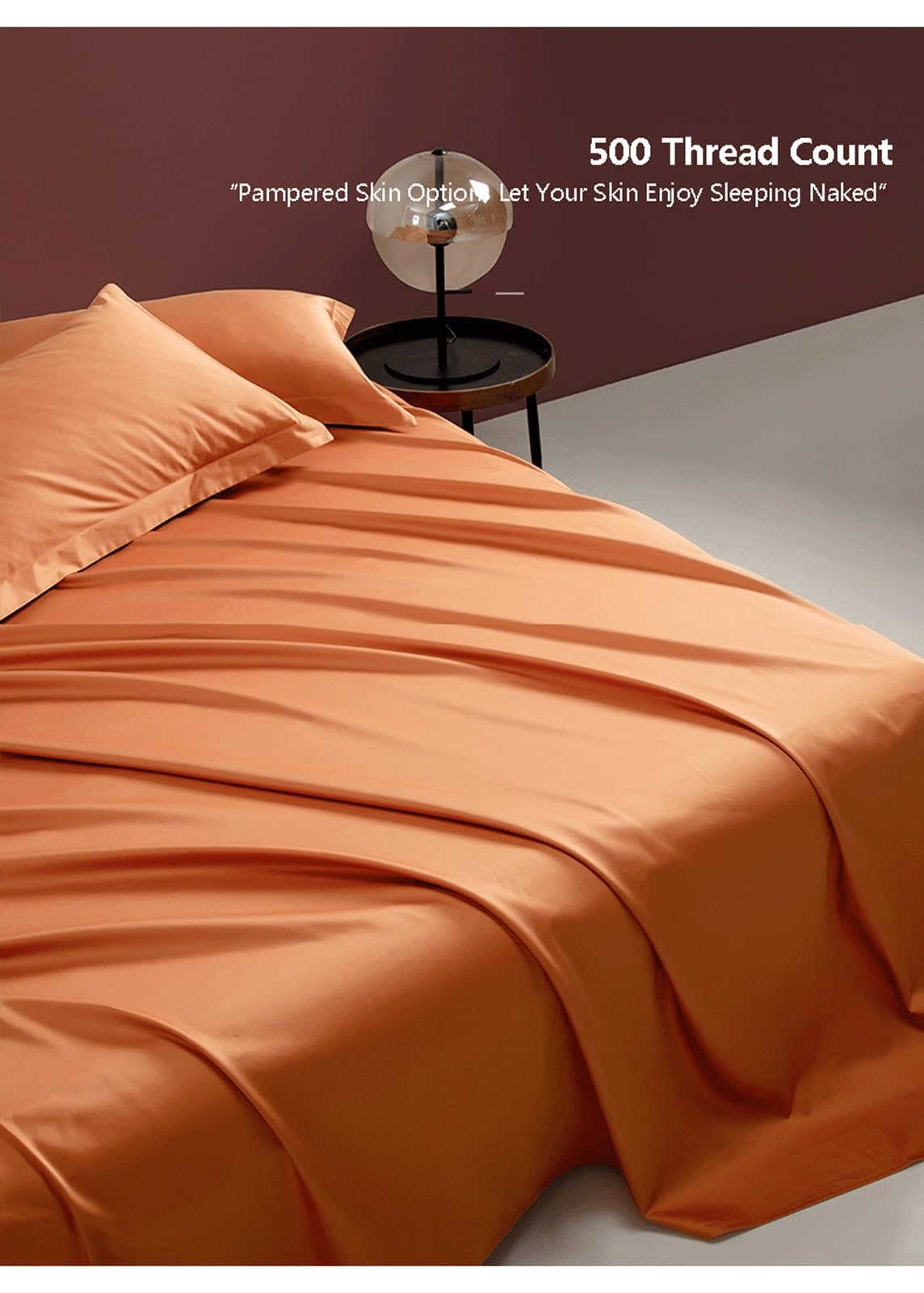 Sábana encimera Cama 90cm a 200cm Sábana Plana de satén 500 Hilos 100% algodón Puro Individual Queen King Suave Transpirable(Dark Green,160x230cm)
