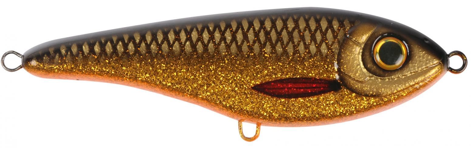 Strike Pro Buster Jerk 15 cm Wobbler Jerkbait Colour C768 - Golden Roach