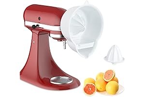 Juicer Attachment for Kitchenaid Stand Mixer with Dual Size Reamer, Juicer for...