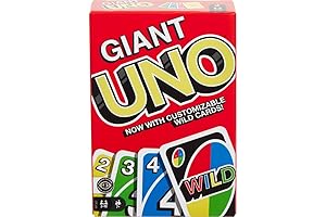 UNO Giant Jumbo Sized Cards, 3 Times Larger