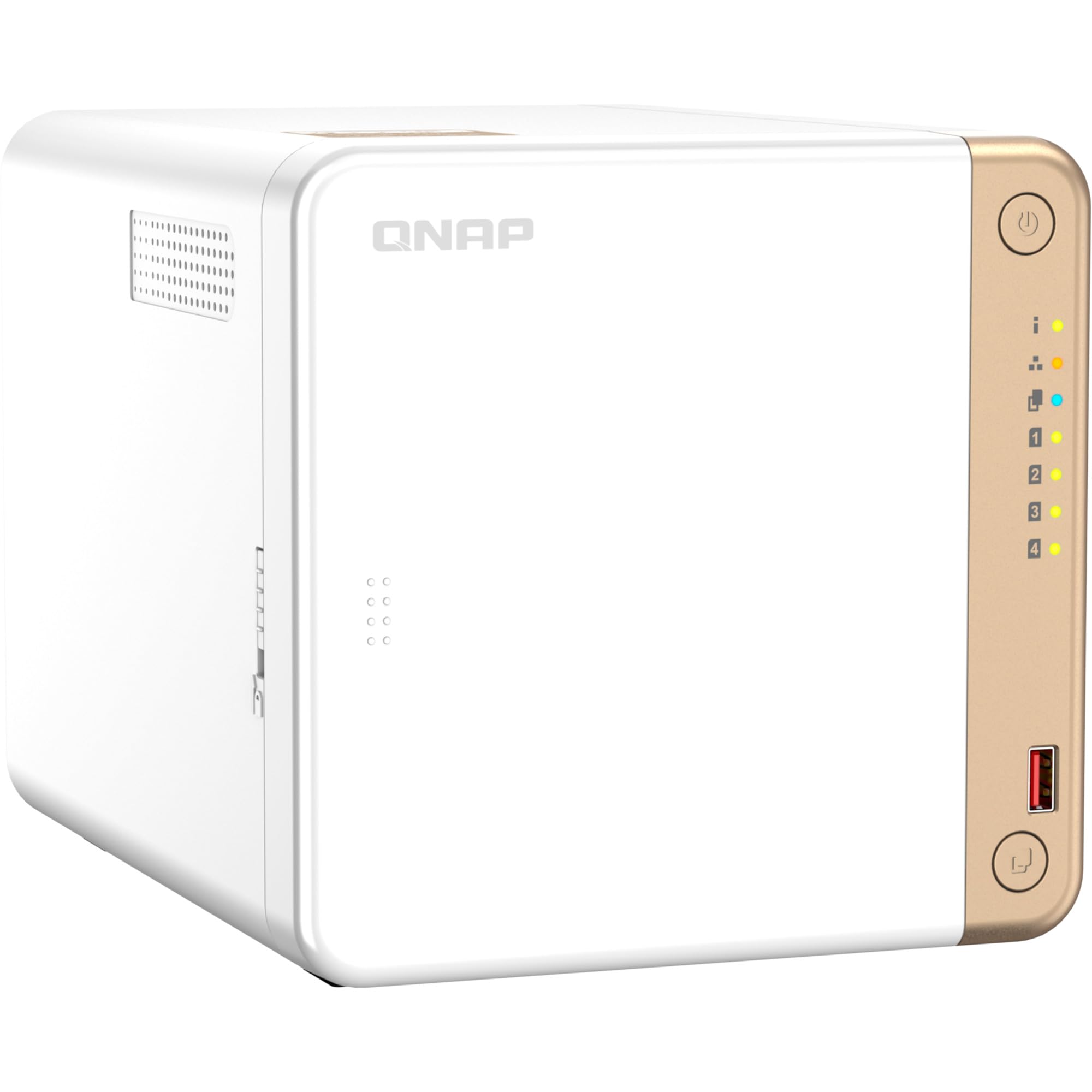 QNAP - QNAP 4-Bay desktop NAS Intel N4505 dual PN: TS-462-2G