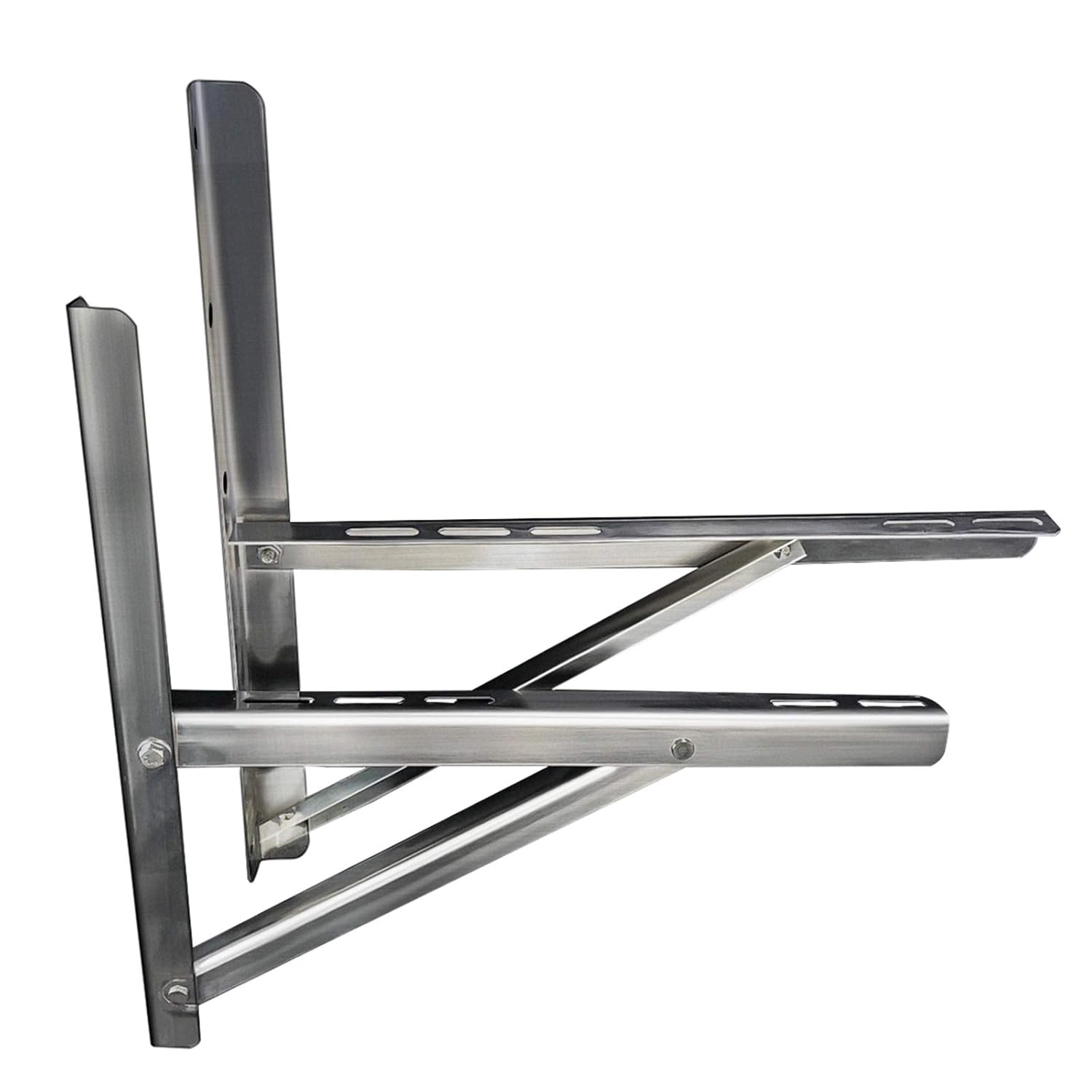 Jeacent Wall Mounting Bracket Rust Free Stainless Steel Support for 900024000BTU Condenser