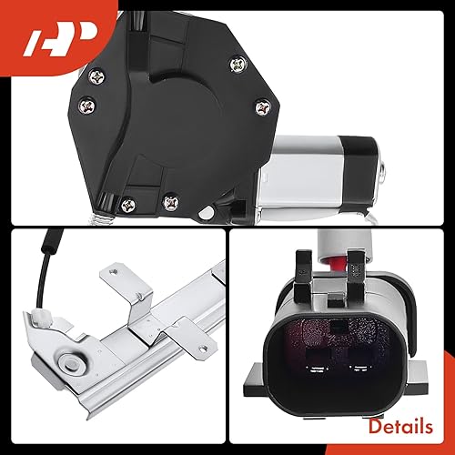 Miniatura 8 de A-Premium Elevalunas eléctrico con motor compatible con Jeep Grand Cherokee 1999-2000 Sport Utility Front Driver Side