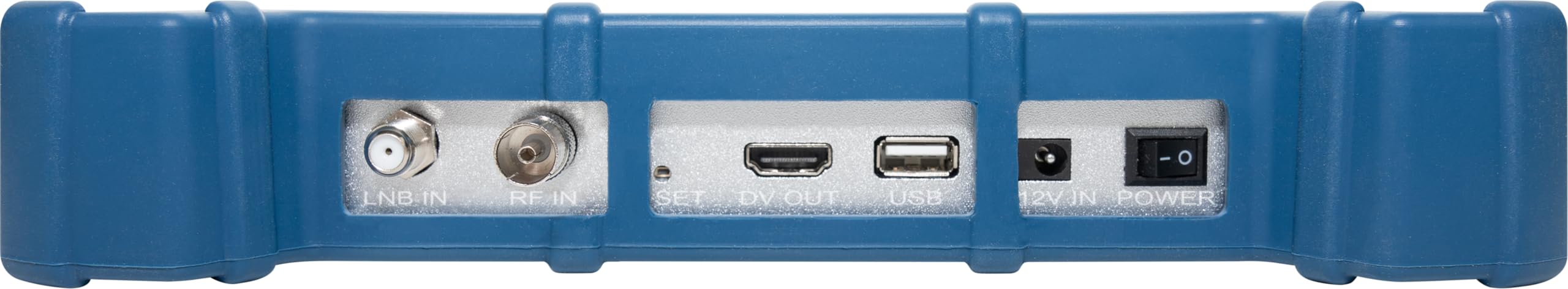Megasat HD 7 Combo – Misuratore (per DVB-S, DVB-S2, DVB-T, DVB-T2, DVB-C, DAB+, Live-TV Bild, Unicable, display a colori da 8,9", batteria, lampada)