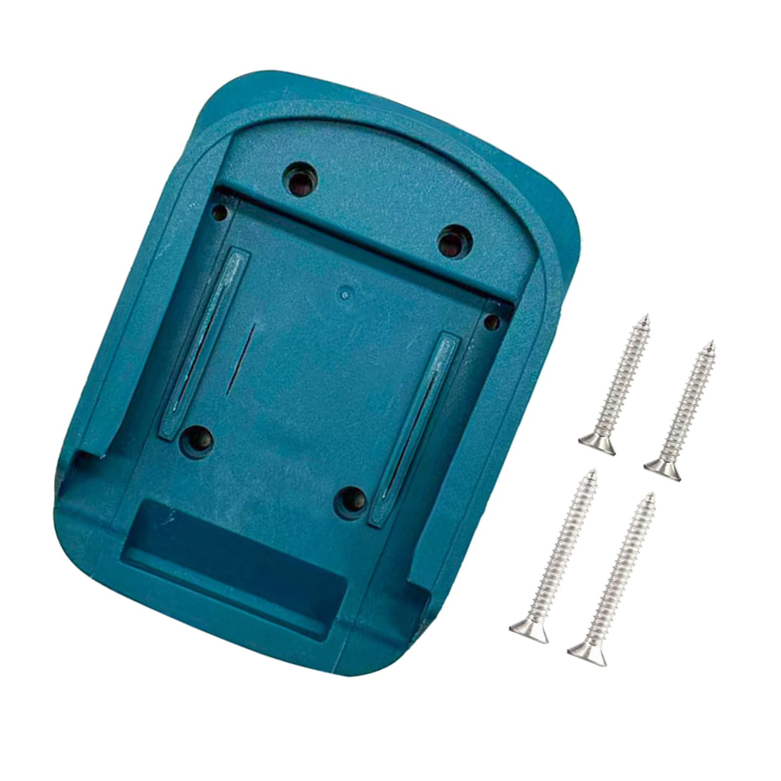 Stable Lithium Batteries Holder Rack for Power Tool Includes 4 Screws for Effortless Setup on Various Surfaces Multiple Mount Battery Bracket