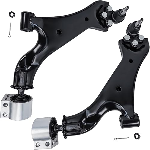Miniatura 3 de Detroit Axle - Kit de suspensión de 6 piezas para Chevy Equinox GMC Terrain 2010-2017 2010-2017 brazos de control inferiores con rótulas, 2