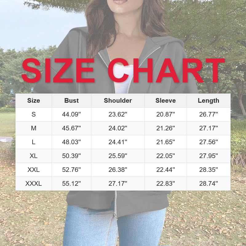Women's Zip Up Hoodie Vintage Vacation Exercise Plus Size Sweatshirt - image 4