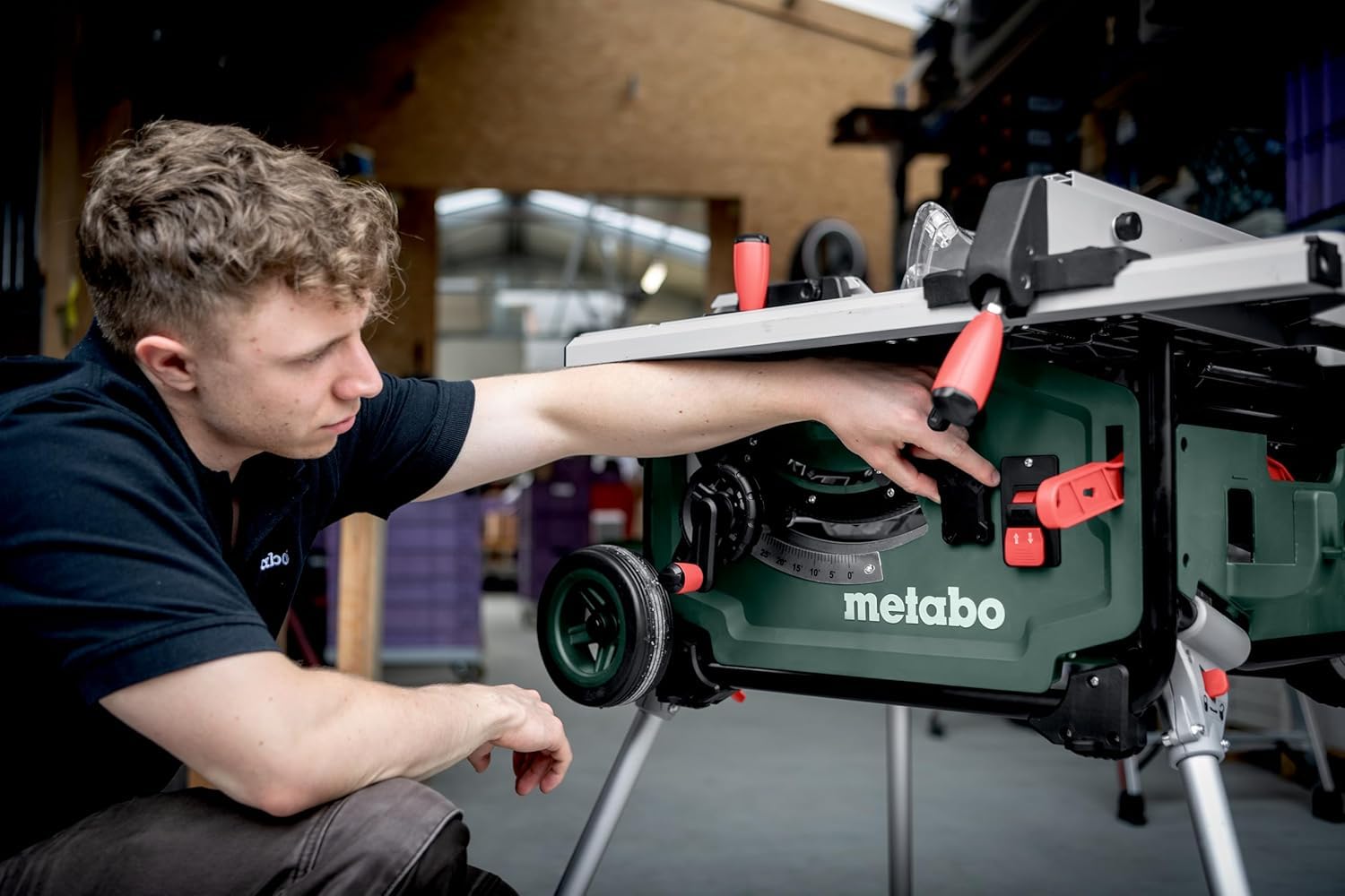 metabo Rastreador de Herramientas para iOS Buscar, IP67, para metaBOX | Localizador Bluetooth con alarma de 120 dB, compatible con Apple CarPlay, seguimiento global y diseño resistente