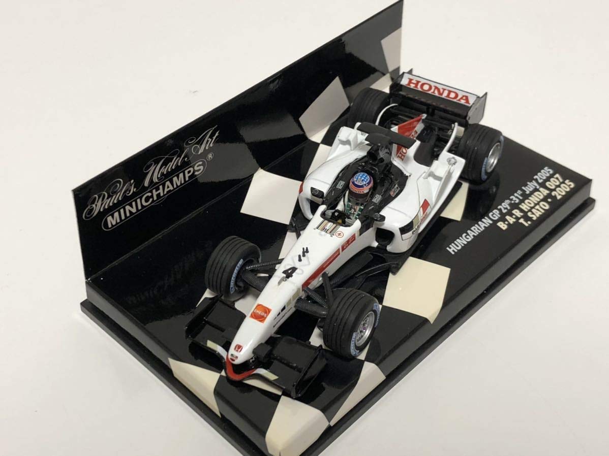 Amazon | 1/43 ミニチャンプス BAR 007 ミニカー 佐藤琢磨 ハンガリー Amazon | 1/43 ミニチャンプス BAR 007 ミニカー 佐藤琢磨 ハンガリー
