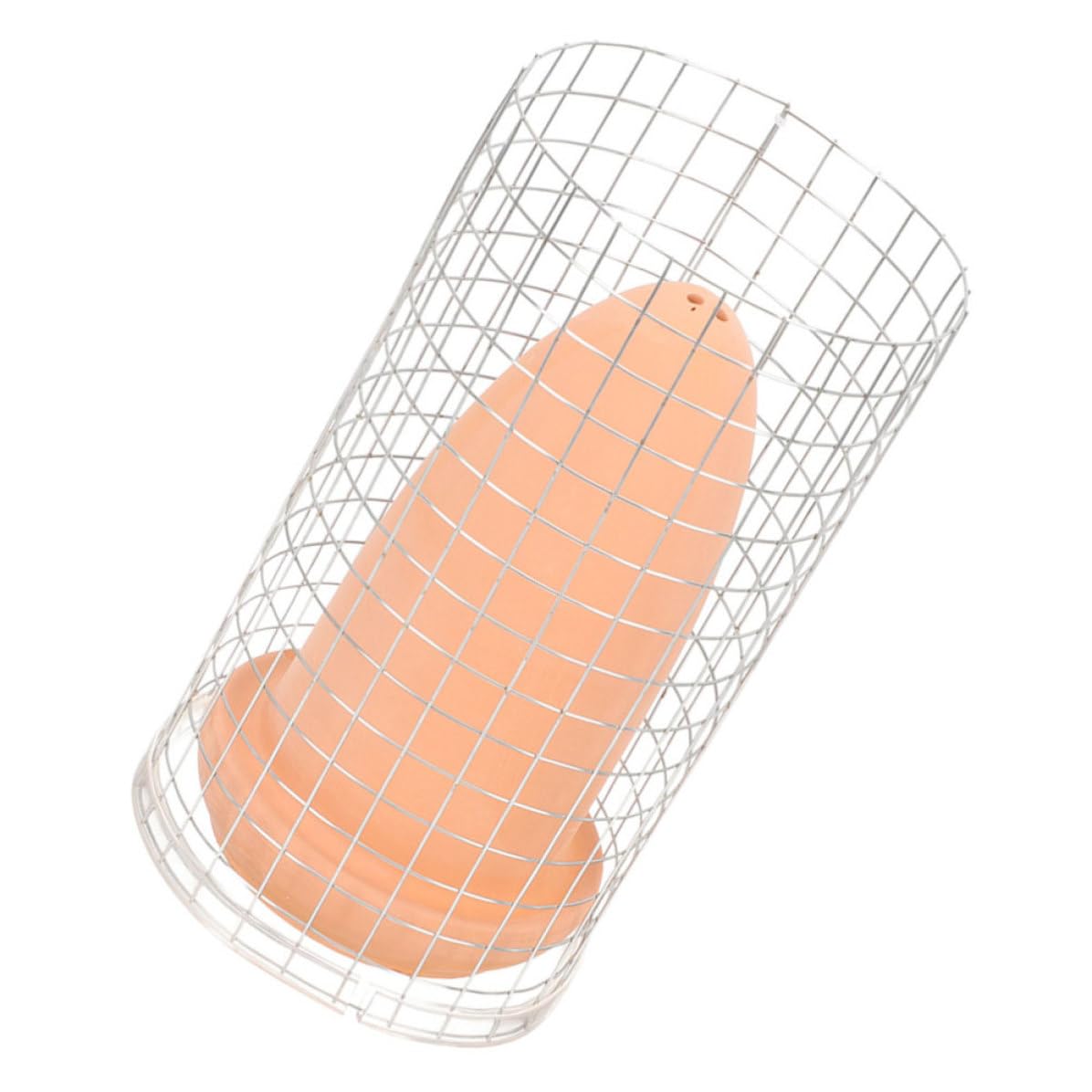 Conos de Cría para Peces Disco y Camarones, Cerámica Tapa y Red Protectora, Adecuado para Acuarios de Tamaño Medio y Cría Controlada